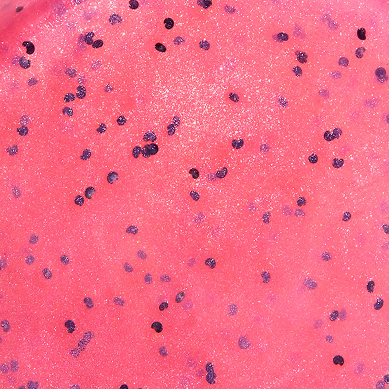 Closeup of Besoaped watermelon exfoliating soap